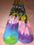 Psychedelic Raver Thigh High Socks