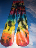 Rainbow Raver Thigh High Sox