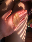 Large Tangerine Dream Lemurian Crystal