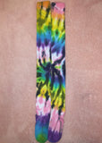 Psychedelic Raver Thigh High Socks